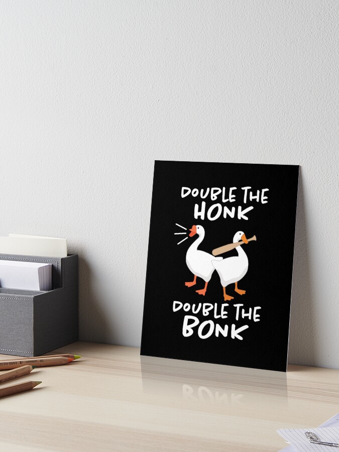 Two Player Untitled Goose Game Art Board Print for Sale by