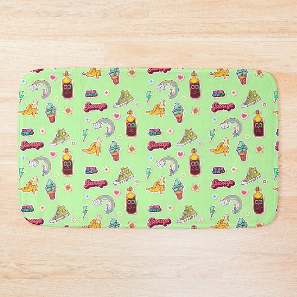 Item preview, Never Give Up, Cat, Ice Cream, Banana And cool Pop Arts designed and sold by Art Wear Nation.
