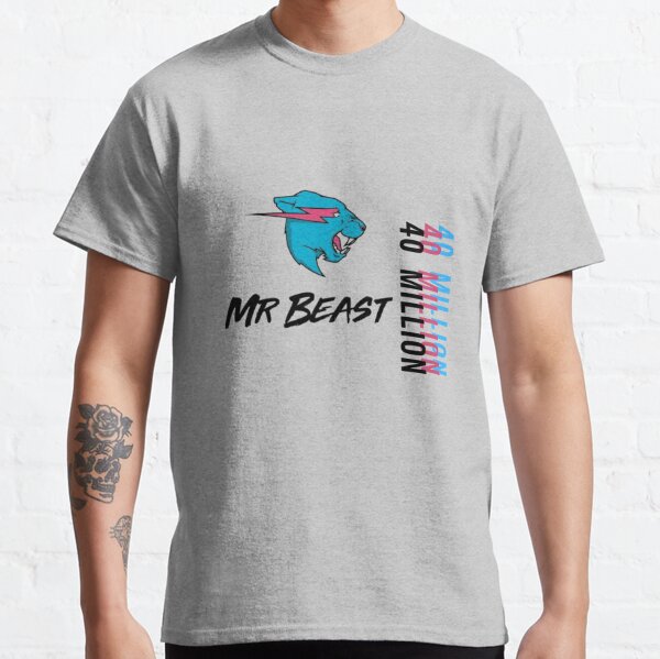 Mr Beast T Shirts Redbubble - mr beast roblox shirt