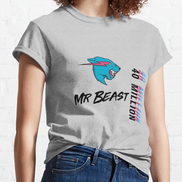 Mr Beast T Shirts Redbubble - mr beast roblox t shirt