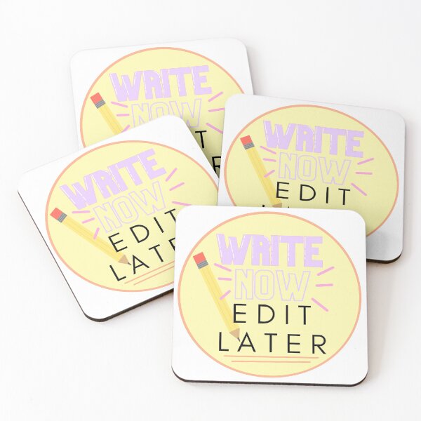 Item preview, Write Now, Edit Later designed and sold by MandyRosko.