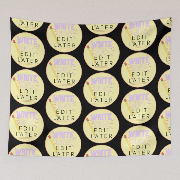 Item preview, Write Now, Edit Later designed and sold by MandyRosko.