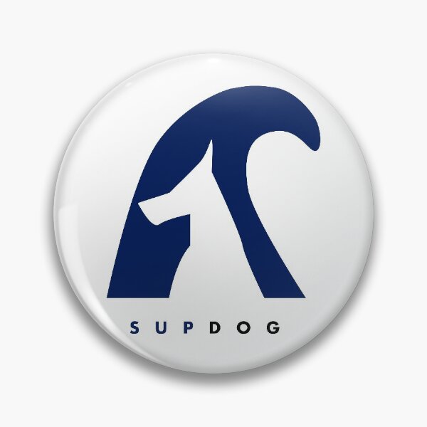 Item preview, PADDLE SURF - SUP DOG - STICKER - COOL SUP DOG - SUP DOGGING  designed and sold by Tropical Blood.