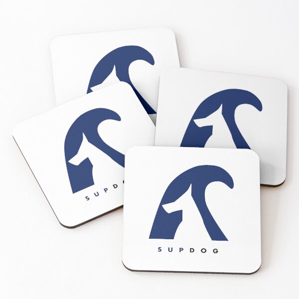 Item preview, PADDLE SURF - SUP DOG - STICKER - COOL SUP DOG - SUP DOGGING  designed and sold by Tropical Blood.