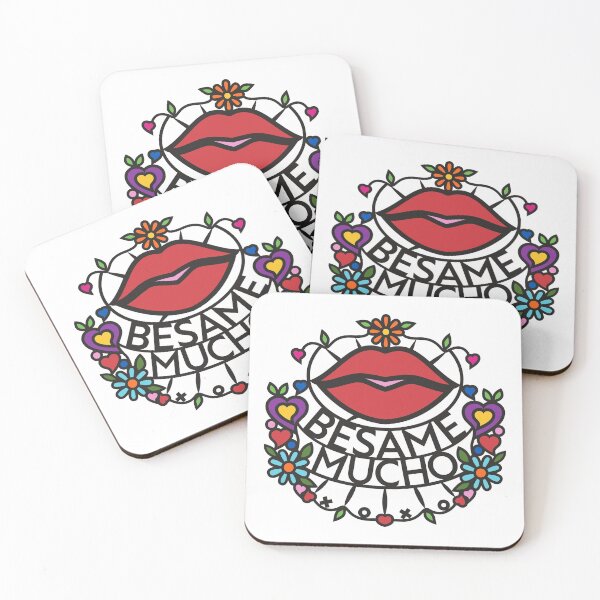 Item preview, Bésame Mucho - Kiss Me A Lot (BKMC) designed and sold by Sylvia Gutierrez.