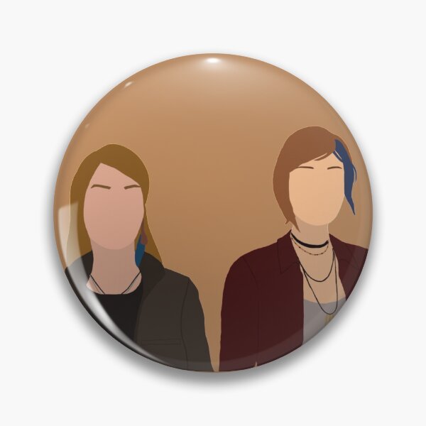 Item preview, Life is Strange Before The Storm Chloe and Rachel Digital Art Sticker designed and sold by senaeksi.