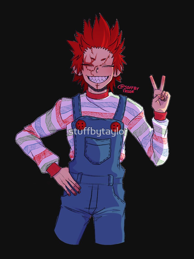 "kirishima halloween" Tshirt for Sale by stuffbytaylor Redbubble kirishima tshirts mha t