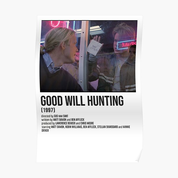 GOOD WILL HUNTIN apples POSTER Poster