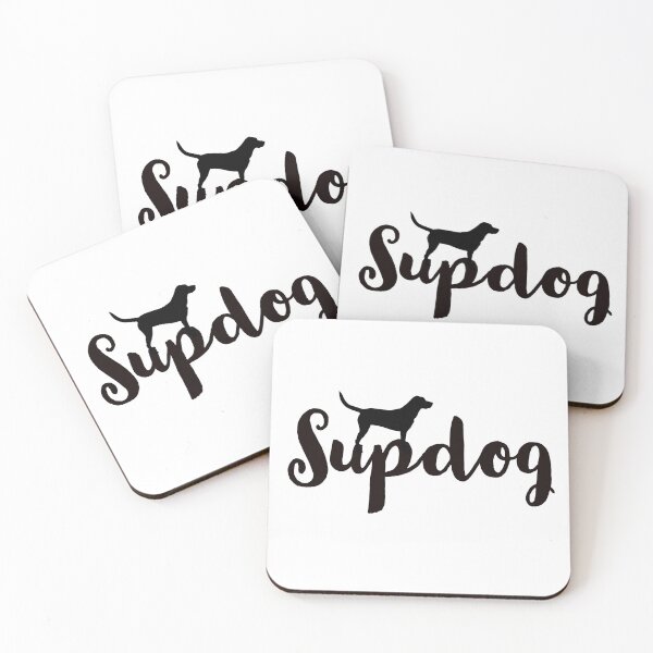Item preview, SUP DOG - PADDLE SURF - DOG - FIN - PADDLE SURFING - BEST STICKER SUP DOG   designed and sold by Tropical Blood.