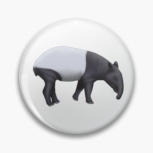 Item preview, Malayan Tapir Painting designed and sold by troyanthonyart.