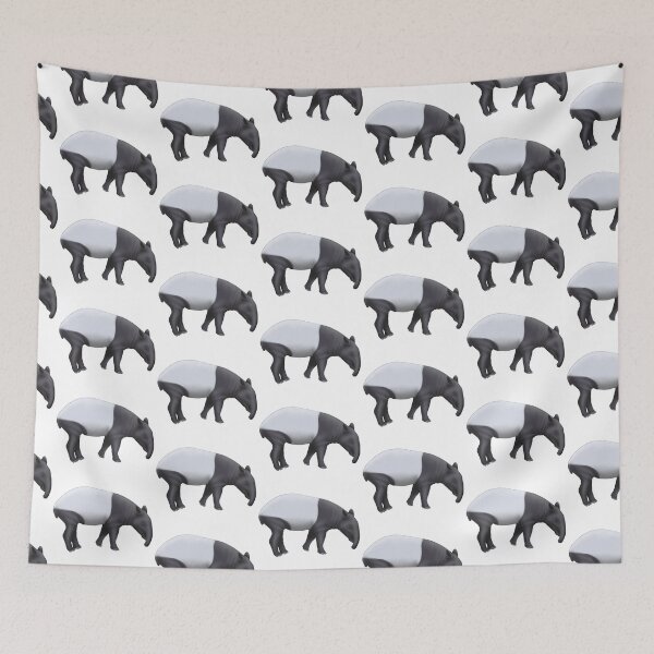 Item preview, Malayan Tapir Painting designed and sold by troyanthonyart.