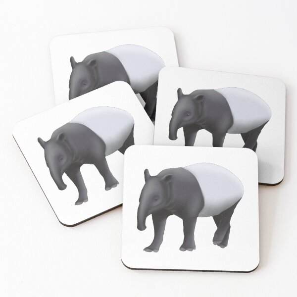 Item preview, Malayan Tapir Painting designed and sold by troyanthonyart.