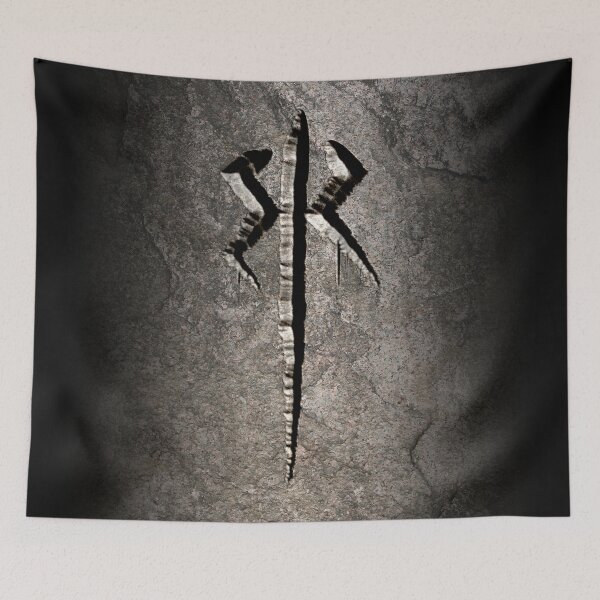 Item preview, Berserkers Rage stone carved symbol designed and sold by BerserkersRage.