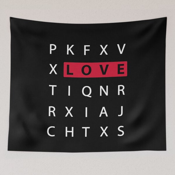 Item preview, Typography Love Valentines Day Partner Gift designed and sold by teeseeds.