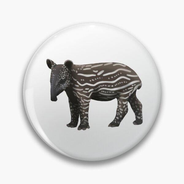 Item preview, Baby Malayan Tapir Painting designed and sold by troyanthonyart.