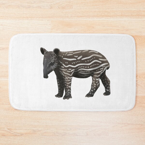 Item preview, Baby Malayan Tapir Painting designed and sold by troyanthonyart.