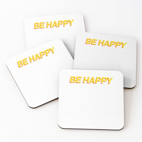 Item preview, Be Happy Super Bright Yellow designed and sold by sharedipmemes.