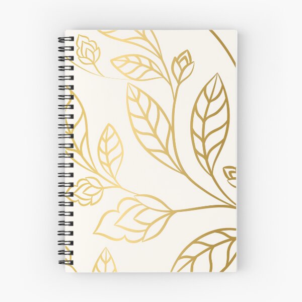 Item preview, Golden whisper of leaves. Gold and beige floral pattern. Vintage leaves ornament. Design # 180920. designed and sold by Annartlab.