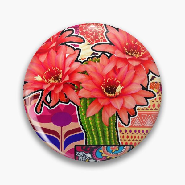 Item preview, Pink Cactus Floral Vibes designed and sold by artbyomega.