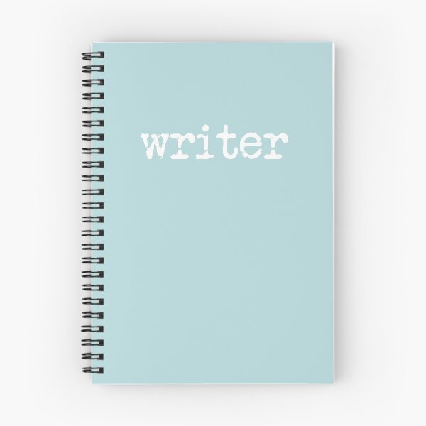 Item preview, writer in white on sea green designed and sold by TeaRoseWriter.