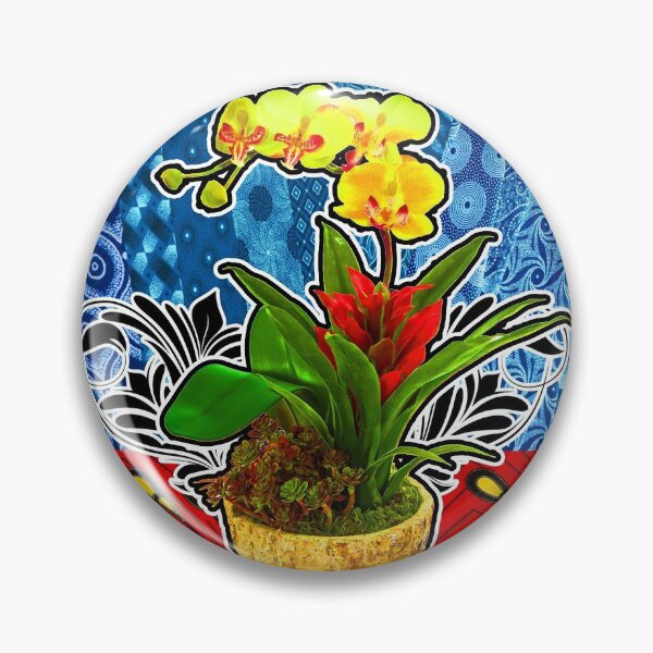 Item preview, Red Floral Succulent  designed and sold by artbyomega.