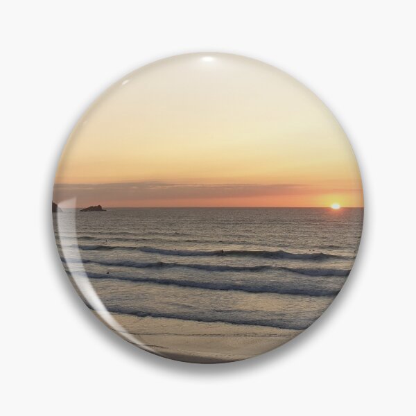 Item preview, Fistral Beach, Newquay, Cornwall sunset designed and sold by CornishPano.