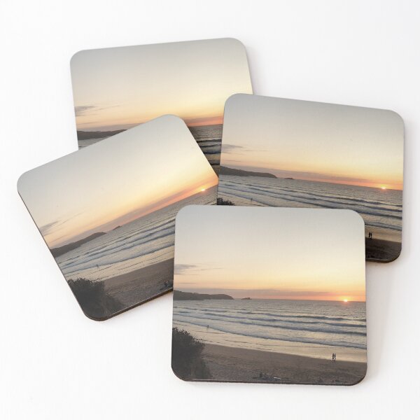 Item preview, Fistral Beach, Newquay, Cornwall sunset designed and sold by CornishPano.