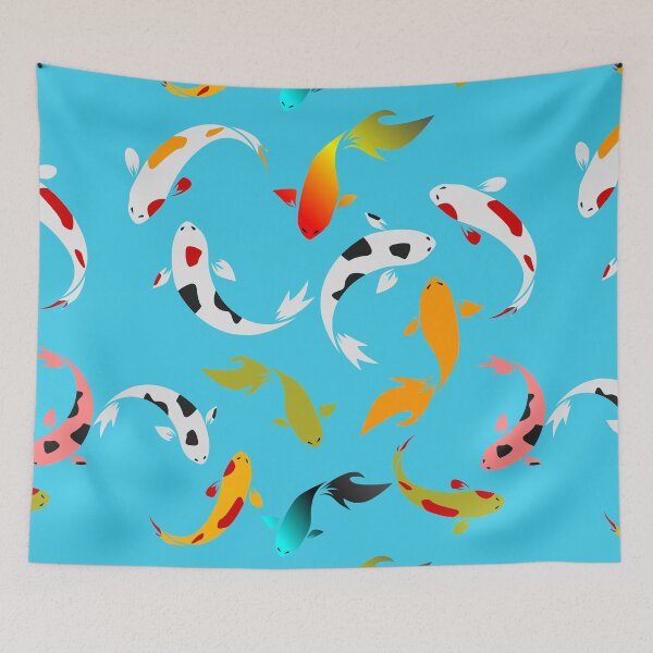 Item preview, Koi Carp Nishikigoi Dance designed and sold by SchlossInspire.