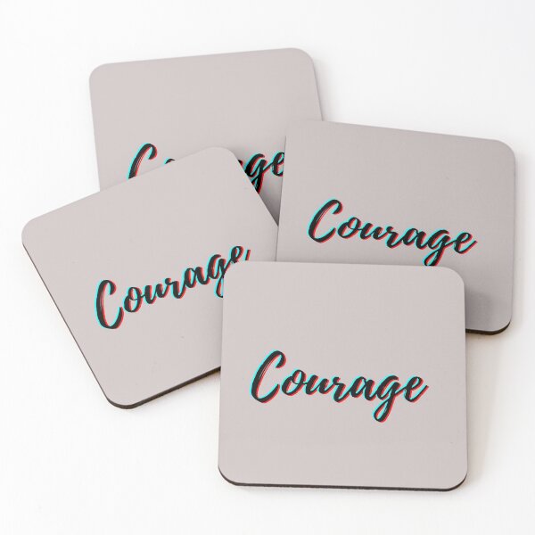Item preview, Courage Quote designed and sold by C-Evolve.
