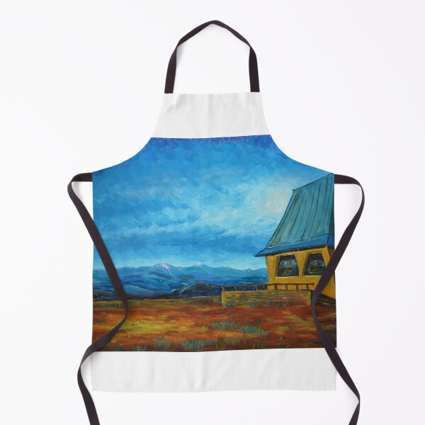 Item preview, Oil Painting - A View of Italian Alps from Funicular Station 2012 designed and sold by Igor Pozdnyakov.