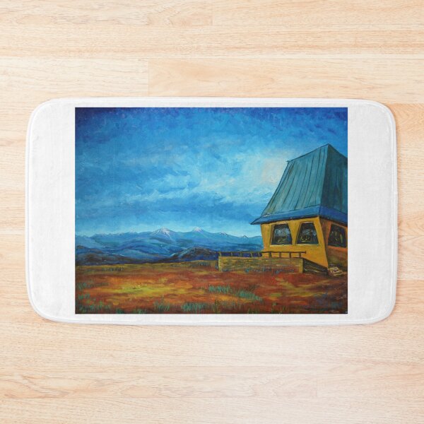 Item preview, Oil Painting - A View of Italian Alps from Funicular Station 2012 designed and sold by Igor Pozdnyakov.