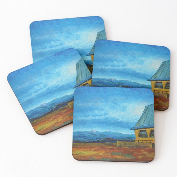 Item preview, Oil Painting - A View of Italian Alps from Funicular Station 2012 designed and sold by Igor Pozdnyakov.