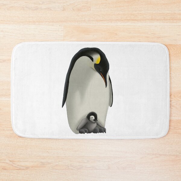 Item preview, Emperor Penguin Parent With Baby designed and sold by troyanthonyart.