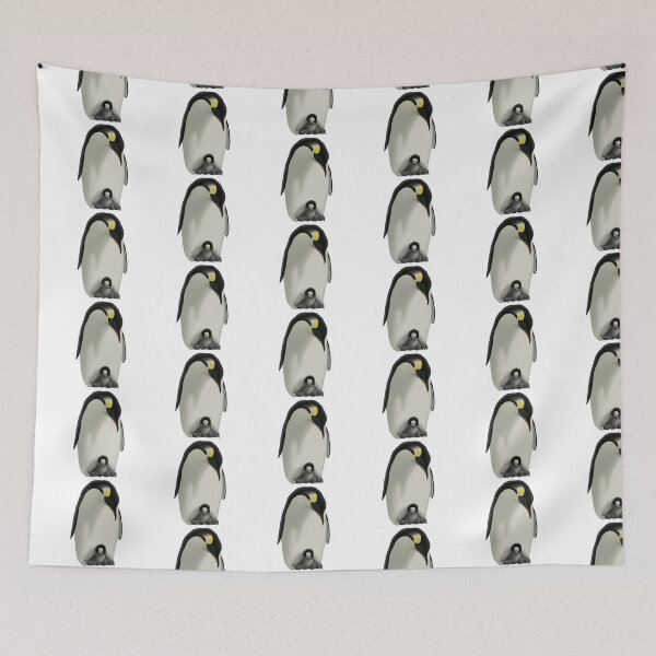 Item preview, Emperor Penguin Parent With Baby designed and sold by troyanthonyart.
