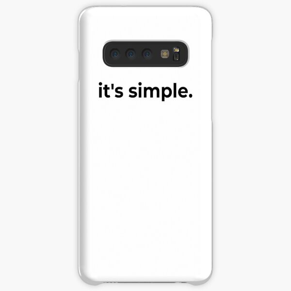 It's simple Samsung Galaxy Snap Case