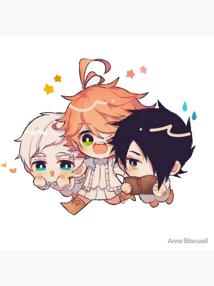 Norman (The Promised Neverland), The Promised Neverland, chibi, anime boys