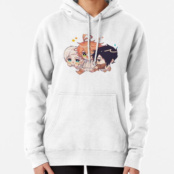 FGYUI The Promised Neverland Hoodie Pullover Anime Cosplay Sweatshirt for Teens/Kids/Adults