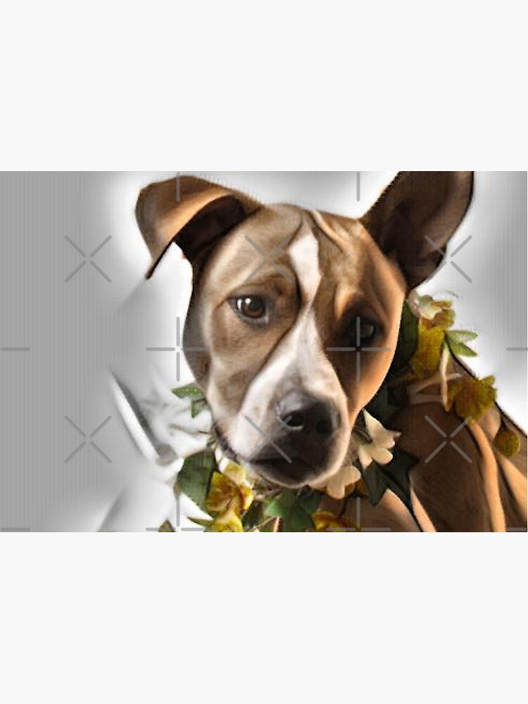 Pitbull portrait Jigsaw Puzzle for Sale by Witty-Kids