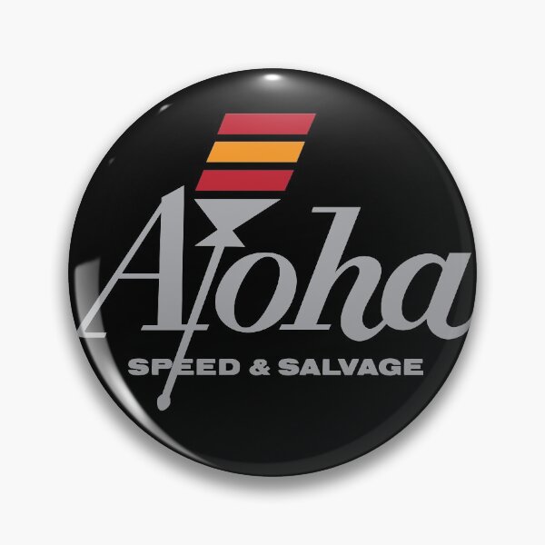 Artikelvorschau, Aloha Geschwindigkeit und Bergung Grau Kahili Shop Logo entworfen und verkauft von AlohaSpeed.