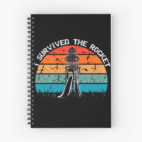 Item preview, I Survived The Rocket Childhood Playground Memories Distress designed and sold by timiart.