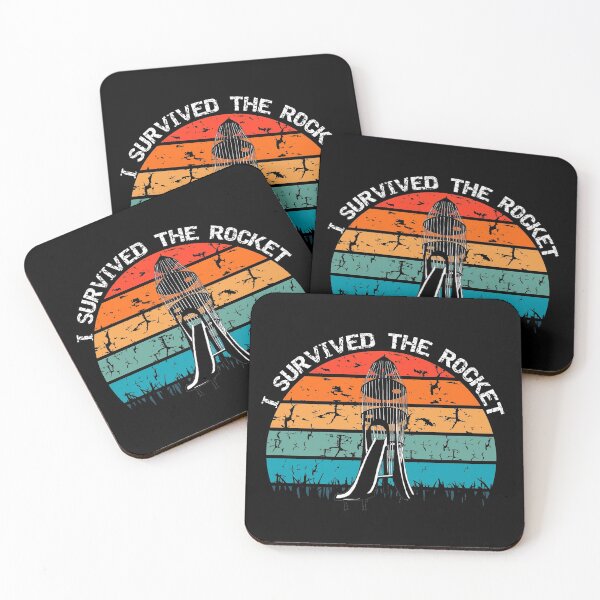 Item preview, I Survived The Rocket Childhood Playground Memories Distress designed and sold by timiart.