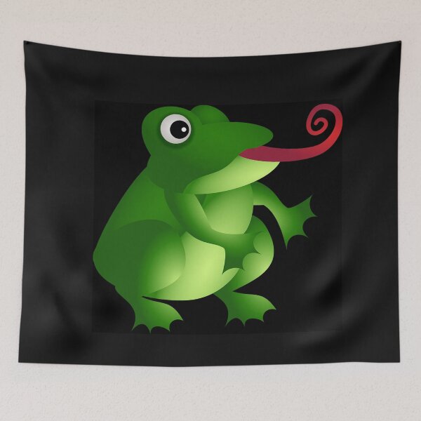 Item preview, Nice Frogs pets animals green cute frog long tongue designed and sold by Coolstuff4you71.