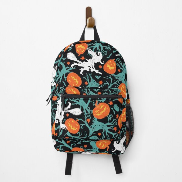 Item preview, Vector black colourful hand drawn halloween repeat pattern. designed and sold by jamiesoondesign.