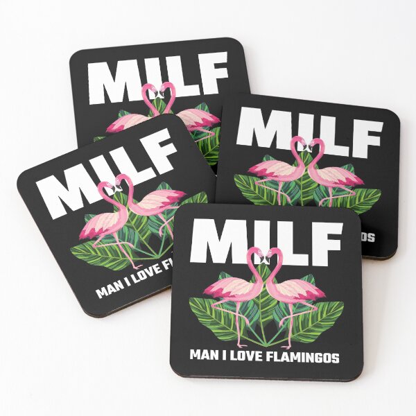 Item preview, Milf Man I Love Flamingos Funny Milf Humour  designed and sold by Tatt-Hooligans.