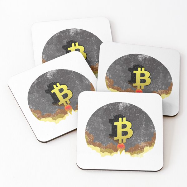 Item preview, Bitcoin To The Moon designed and sold by AcornJamKit.