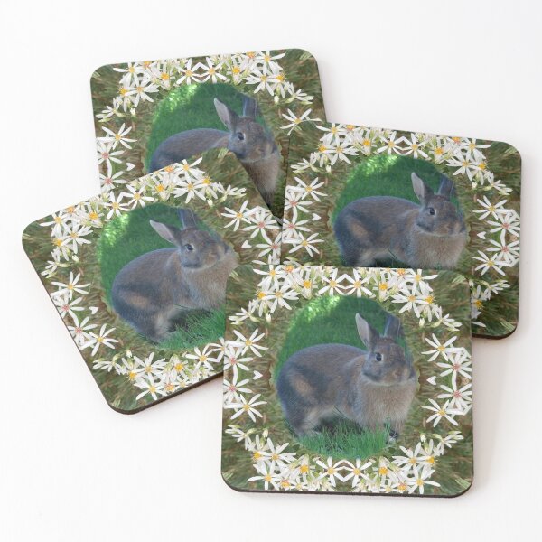 Item preview, Cute Bunny Surrounded by Wildflowers  designed and sold by Amanda1775.