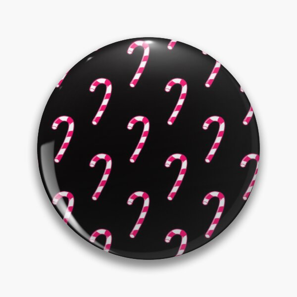 Item preview, Christmas Pink Candy Cane Pattern Print designed and sold by ThingsByJoy.