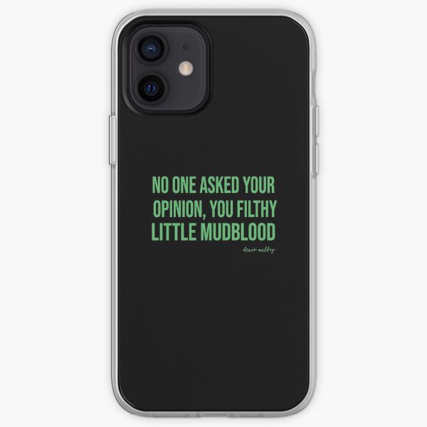 Citations de Draco Malfoy / Citation de Draco Malfoy / Draco Malfoy Coque souple iPhone