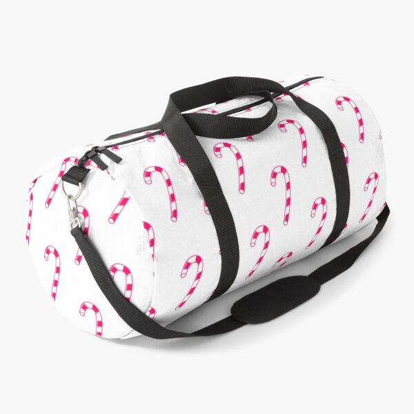 Item preview, Christmas Pink Candy Cane Pattern Print designed and sold by ThingsByJoy.