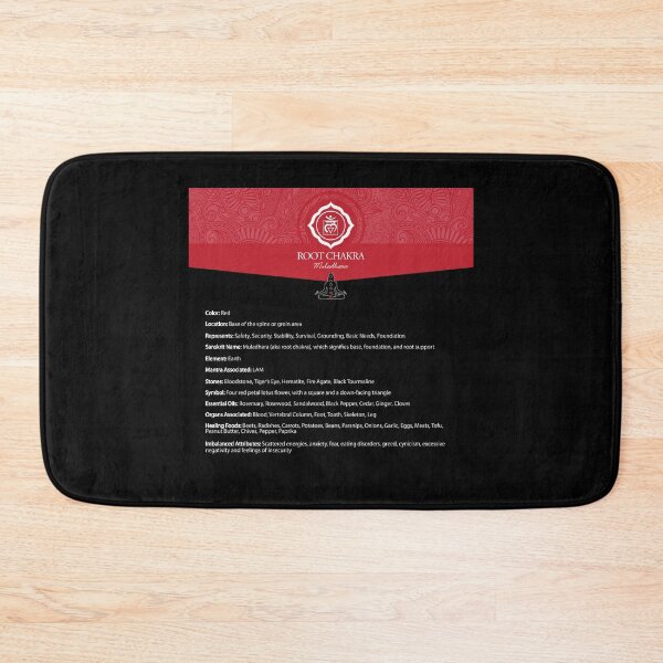 Item preview, Root Chakra Chart - 55 designed and sold by chakraplaza.